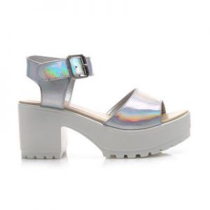 Nowatorskie Sandały na Platformie Hologram
